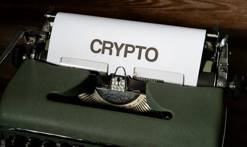 a close up of a typewriter with a paper on it