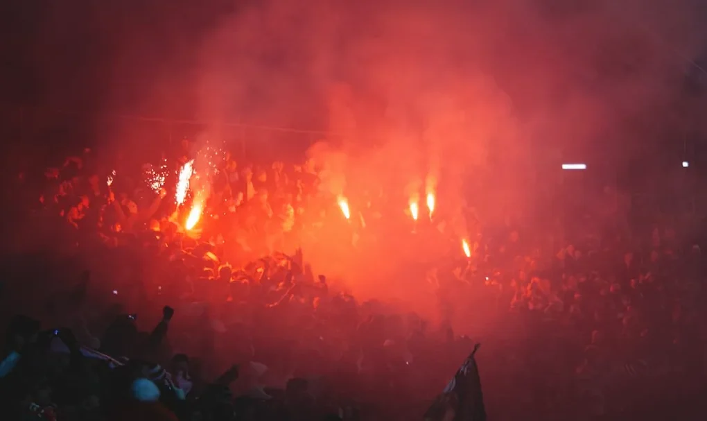 a crowd of people at a concert