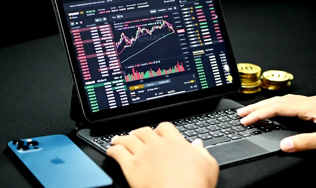 person using black and gray laptop computer