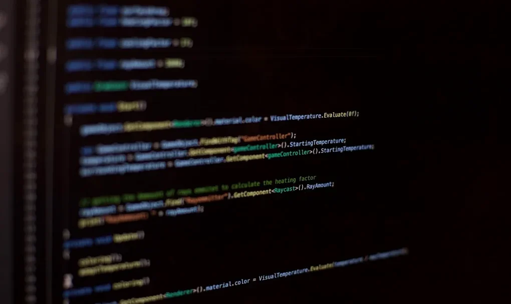 a computer screen with a bunch of text on it